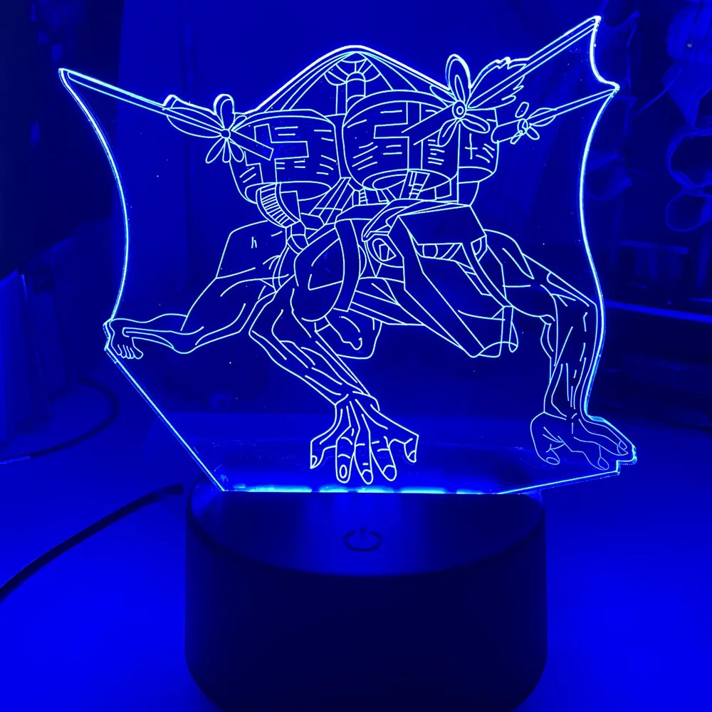 Ataque em Titã o Carrinho Titã para Decoração do Quarto Presente de Aniversário Ataque em Titã Anime Crianças Manga Noite Lâmpada 3d Luz Led 7 Computers & Electronics