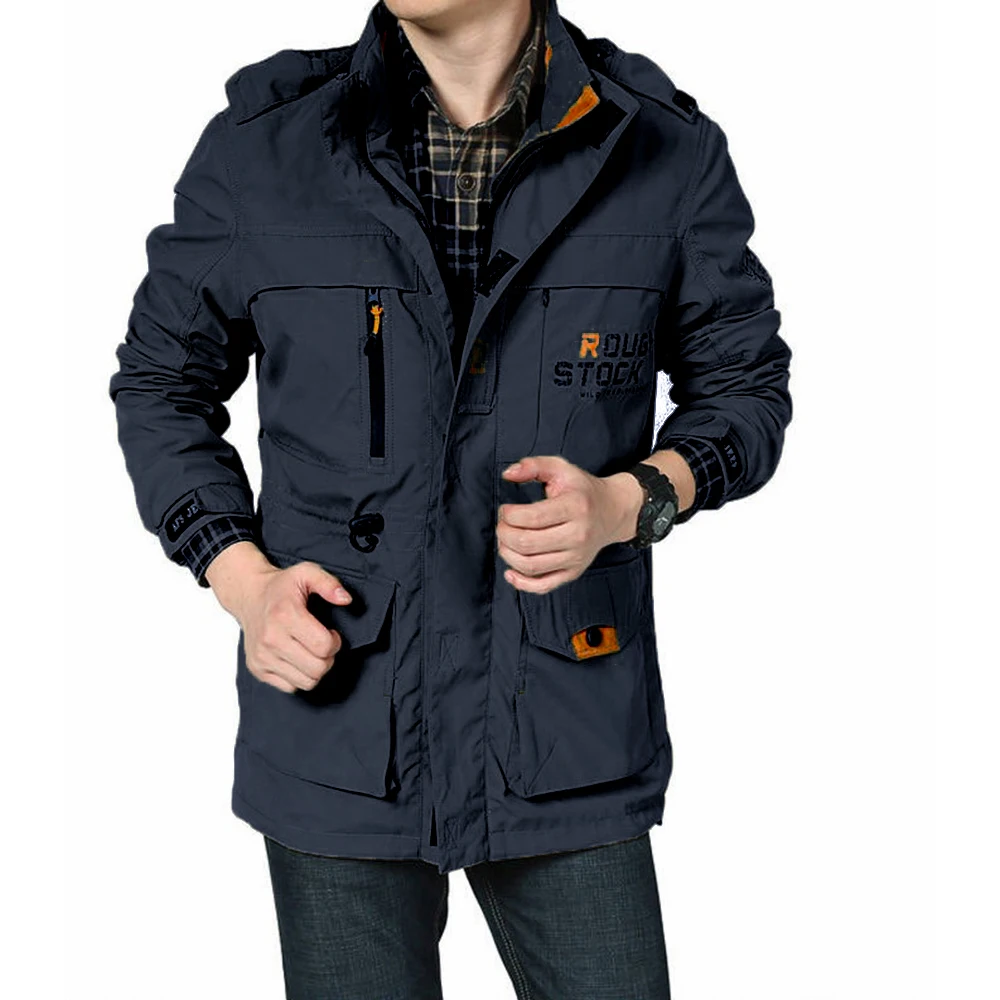 Winter Military Jacket Men Casual Thick Thermal Coat Army Pilot Jackets Air Force Cargo Outwear Hooded Jackets 4XL Clothes