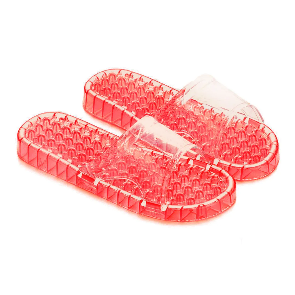 Womail Summer Slippers Shoes Woman 2020 Transparent Peep Toe Flip Flops Clear Women Outdoor Flat Beach Slides | Обувь