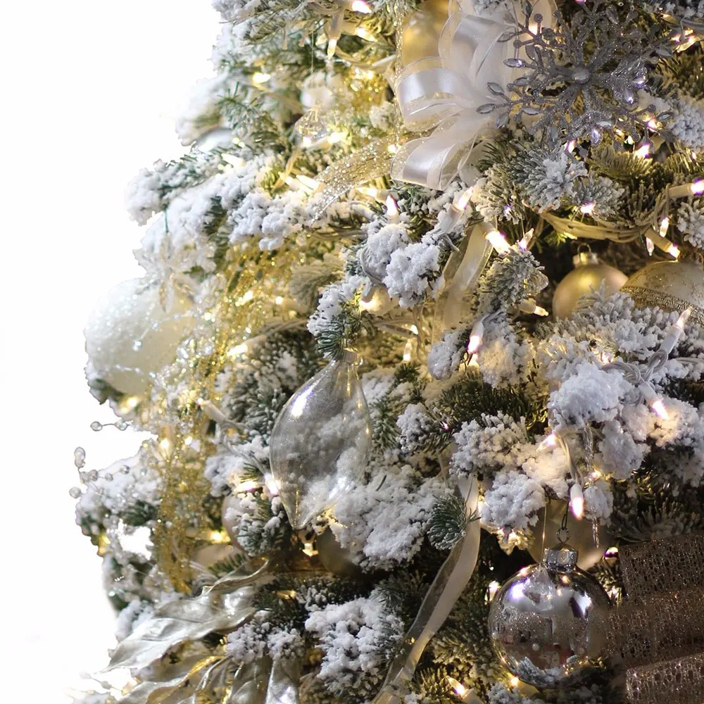 Рождественская елка фестивальные декорации Snow Powder искусственный Снеж. Порошок Снежная сцена Снежная игрушка в виде ведьмы поддельный