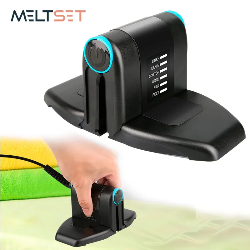 

Folding Portable Iron Compact Touchup and Perfect Foldable Travel Iron Fordable Mini Iron for Collar US/EU Plug