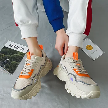 

Men Shoes Outdoor Comfortable Shoes Men Chaussure Homme Sport Shoes Casual Shoes New Fashion Sneakers Lightweight Slip On