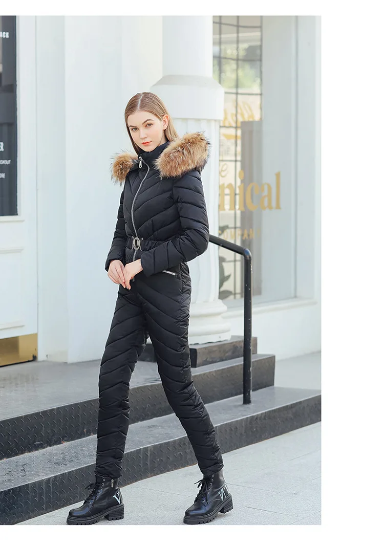 Women's Cotton-padded Jumpsuits Winter New Style Cotton-padded Clothes WOMEN'S Suit Korean-style down Jacket Cotton-padded