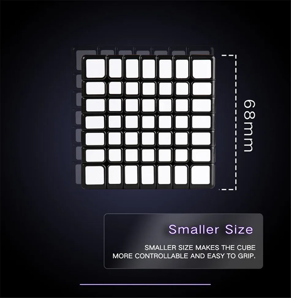 Moyu Aofu GTS 7x7x7 магнитные кубики профессиональные GTSM 7x7 Magic speed-Cube GTS 7 M Twist Развивающие игрушки для детей Подарки