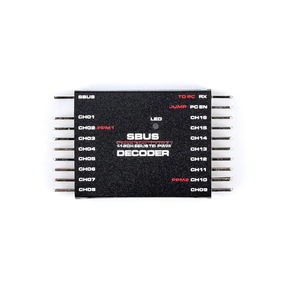Décodeur SBUS vers PWM/PPM 16CH pour RC Futaba Frsky