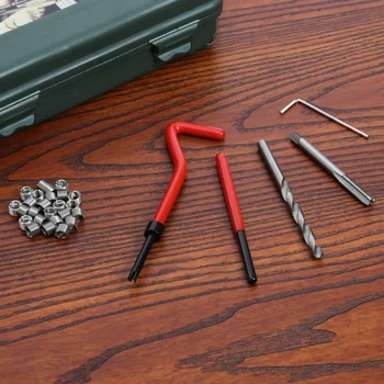 

Replacement Thread Repair Tool Accessories Auto 30Pcs Engine Wire Aluminum