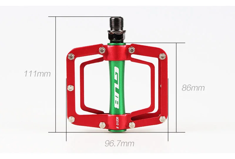 GUB CNC алюминиевый сплав горный велосипед MTB Педали Дорожный Велоспорт DU герметичный подшипник велосипедные педали сверхлегкие велосипедные педали запчасти