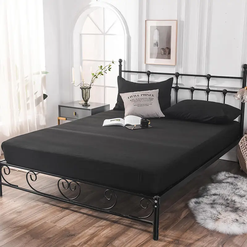 防水床笠黑色24