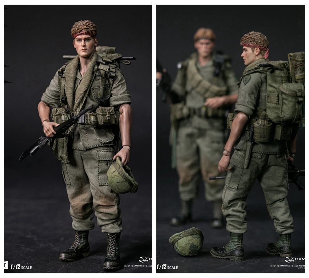 

1/12 Scale POCKET ELITE SERIES ARMY 25th Infantry Division Private Collectible PES004 Action Figure for Fans Holiday Gifts