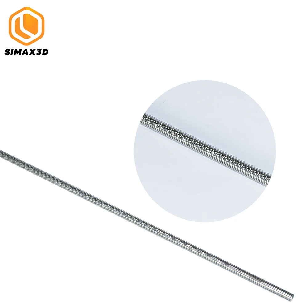 SIMAX 3D Запчасти для горячего принтера T8 стержень свинцовый винт 300 мм с медным
