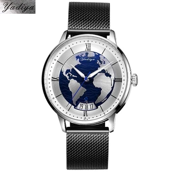 

Mens Watches Top Brand Luxury Quartz Watch Men Fashion Sport Waterproof Leather Date Simple Man Wristwatches New Arrival 2019