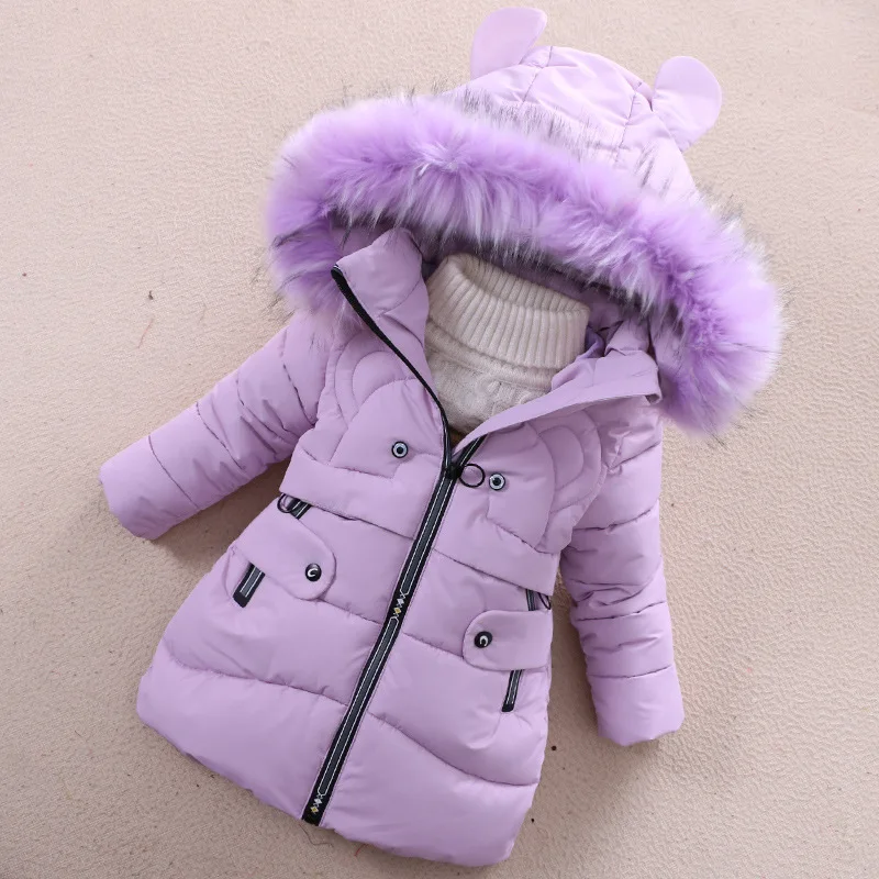 

2018 Winter Childrenswear Girls Padded Cotton Clothes Baby New Style Cotton-padded Jacket Children Winter CHILDREN'S Cartoon Thi
