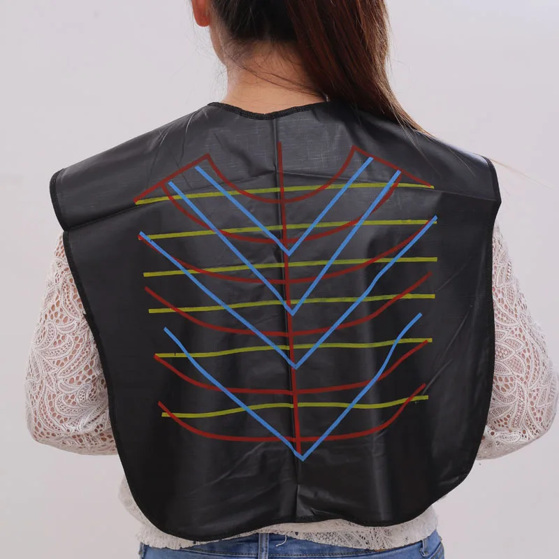 CAPA para teñir el pelo para peluquero profesional, chal impermeable para teñir el pelo, capa para estilista, duradero, antiadherente