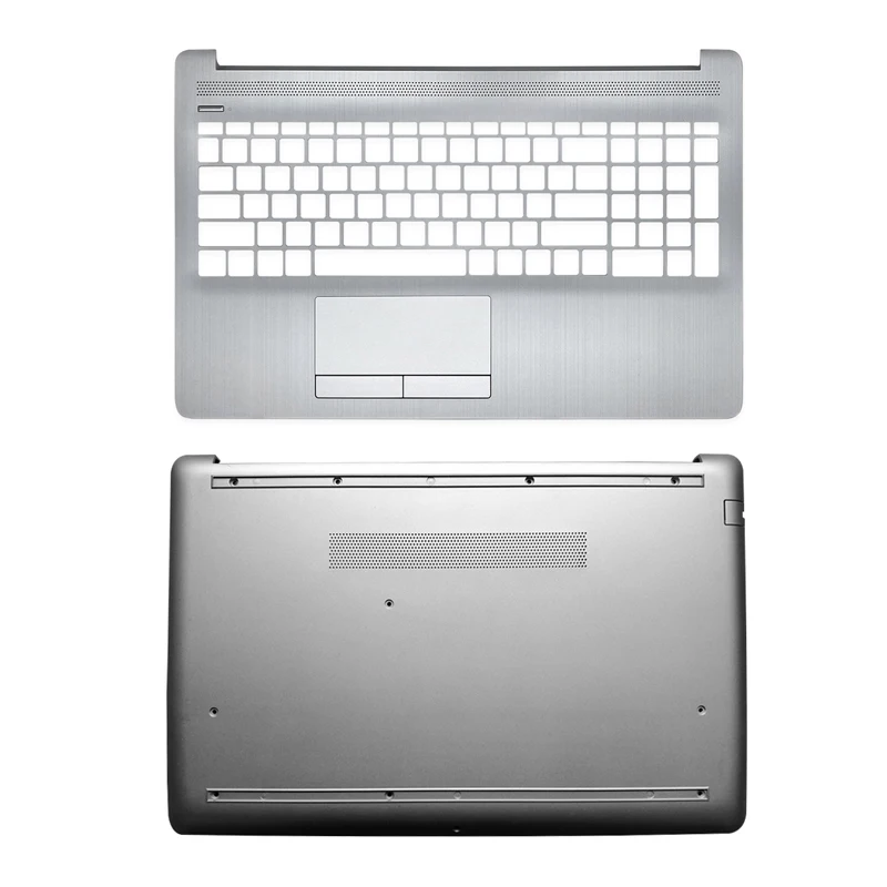 laptop sleeve New For HP 15-DA 15-DB 250 G7 255 G7 15-da0014dx Laptop LCD Back Cover/Front Bezel/Hinges/Palmrest/Bottom Case Silver L20434-001 16 inch laptop sleeve Laptop Bags & Cases