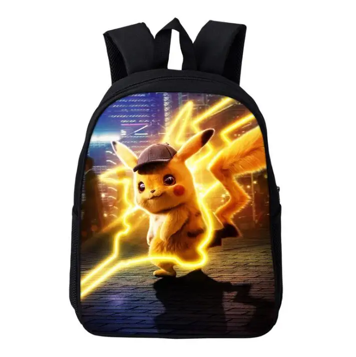 

cartoon pokemon backpack for teenager girls boys daypack pikachu / Bulbasaur / EEVEE / Psyduck children school bags kid book bag