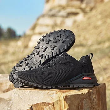 

Outdoor Trail Shoes Men Big Size 39-50 Hiking Sneakers Male Light Climbing Mountain Shoes Spring Breathable Trail Sneakers