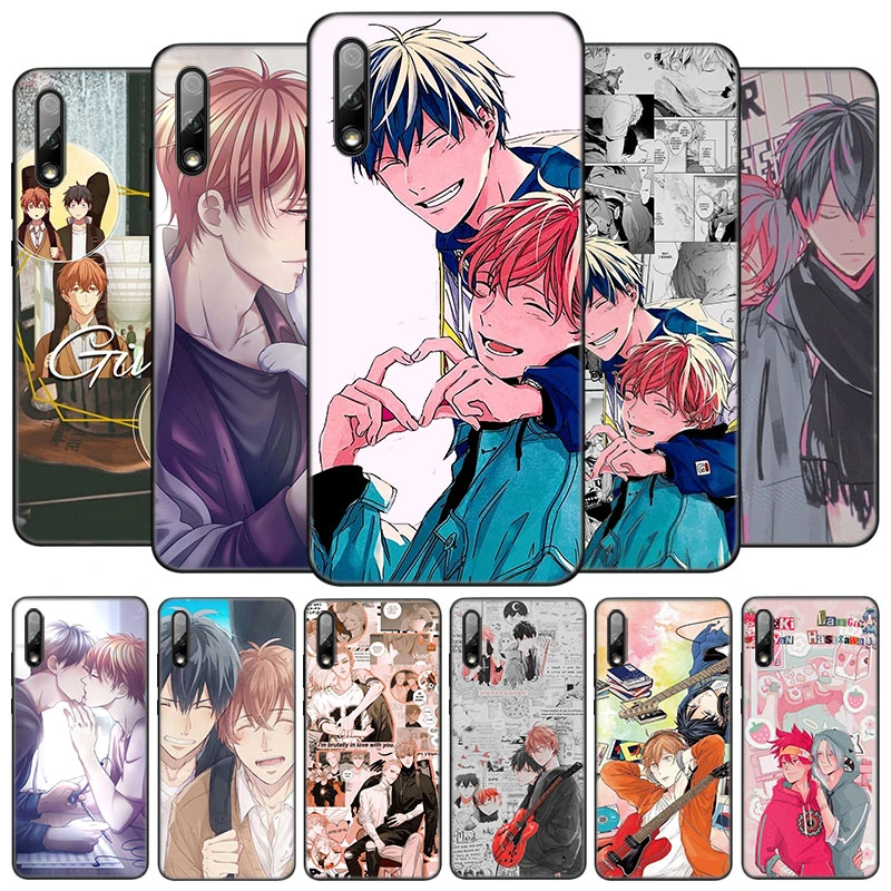 Anime Given Yaoi Case For Huawei Honor 10x Lite 7a 7s 8a 8s 8c 8x 9a 9c 10i i 30i s e 9x Pro 10 8 Lite Soft Black Cover Phone Case