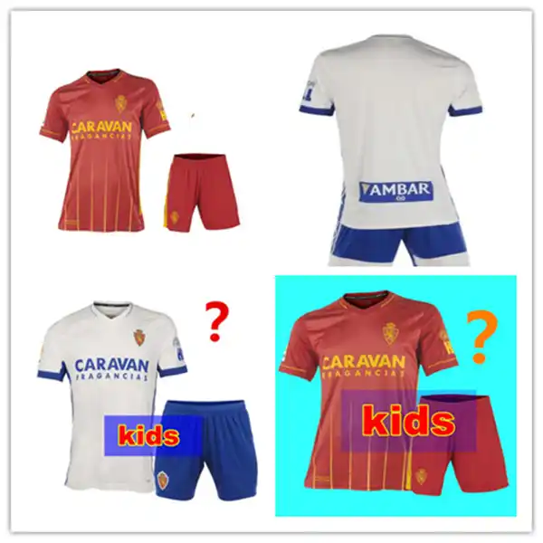 Kids 20 21 Real Zaragoza Soccer Jersey 2020 2021 Zaragoza Shinji Kagawa Andre Pereira Alberto Camisetas De Futbol Set Foot Aliexpress
