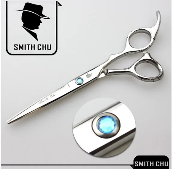 SMITH CHU 5,5 "6,0" Парикмахерские ножницы для волос Япония 440C прореживающие ножницы для стрижки волос Инструменты для укладки волос LZS0007