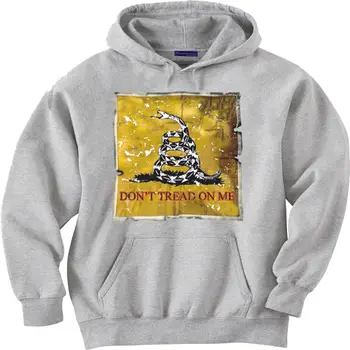 

Don't tread on me flag hooded sweatshirt hoodie Men's size sweat shirt