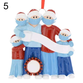 

1/2/4pcs 2020 Dated Christmas Ornament DIY Writing Drawing Hanging Pendant Ornament for Christmas Tree Home Decor L5