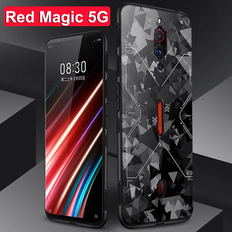 Чехол для ZTE Nubia Red Magic 5G мягкий чехол NX659J 2020 тонкий матовый из ТПУ | Мобильные