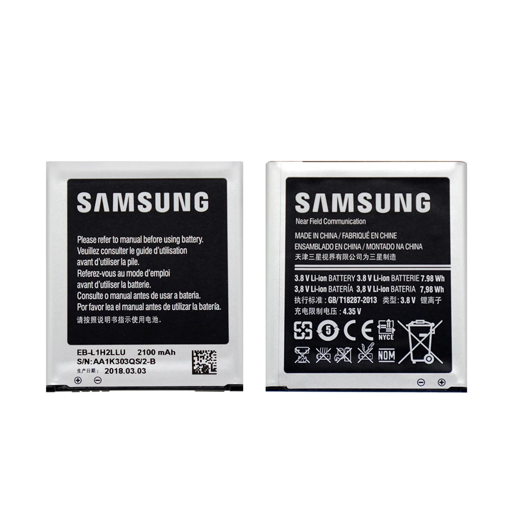 Батарея EB-L1H2LLU для samsung Galaxy E210L E210S E210K GT-i9260 i9305 i9268 i939 2100 мА/ч, лучшее качество Akku