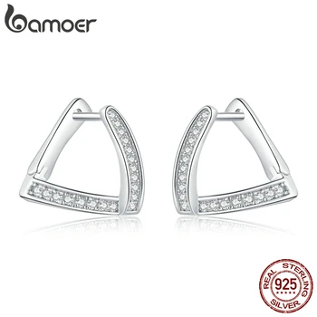 Women Geometric Earrings Hypoallergenic Silver Jewelry