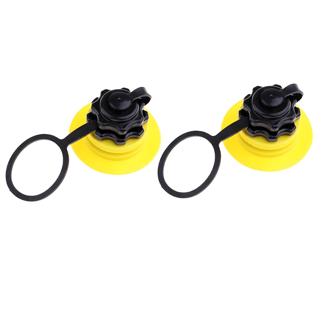 2 Pack Kite Inflate/Deflate Valve& Screw Cap Kiteboarding Accessories