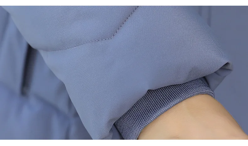 Зимнее хлопковое пальто для мамы среднего возраста, плотное теплое пальто в западном стиле, новинка, Стильное женское пальто средней длины из хлопка для женщин среднего возраста