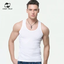 Хлопковые мужские, для бодибилдинга и фитнеса, майка без рукавов, майка, хлопковые эластичные майки с круглым вырезом, спортивная одежда