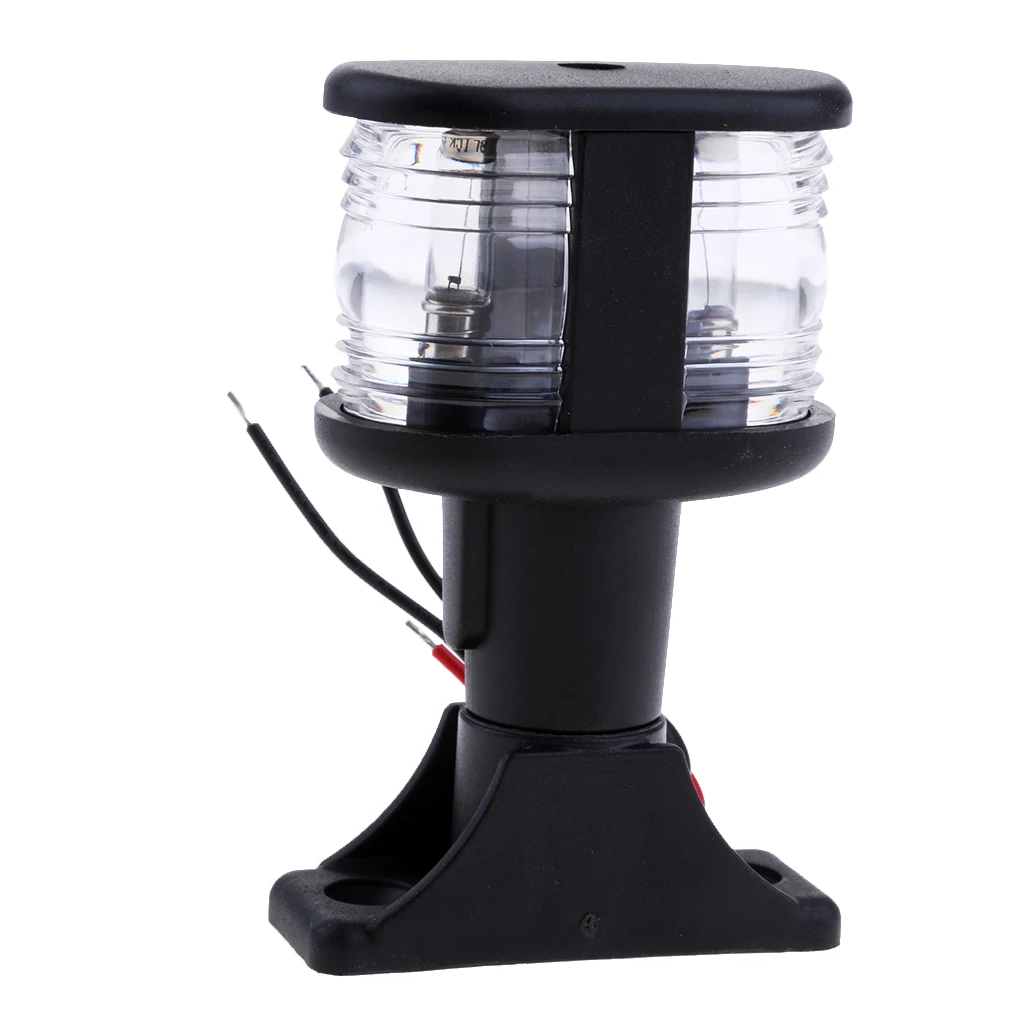 12V Морская Лодка Яхта круглый светодиодный фонарь лук навигационная сигнальная лампа