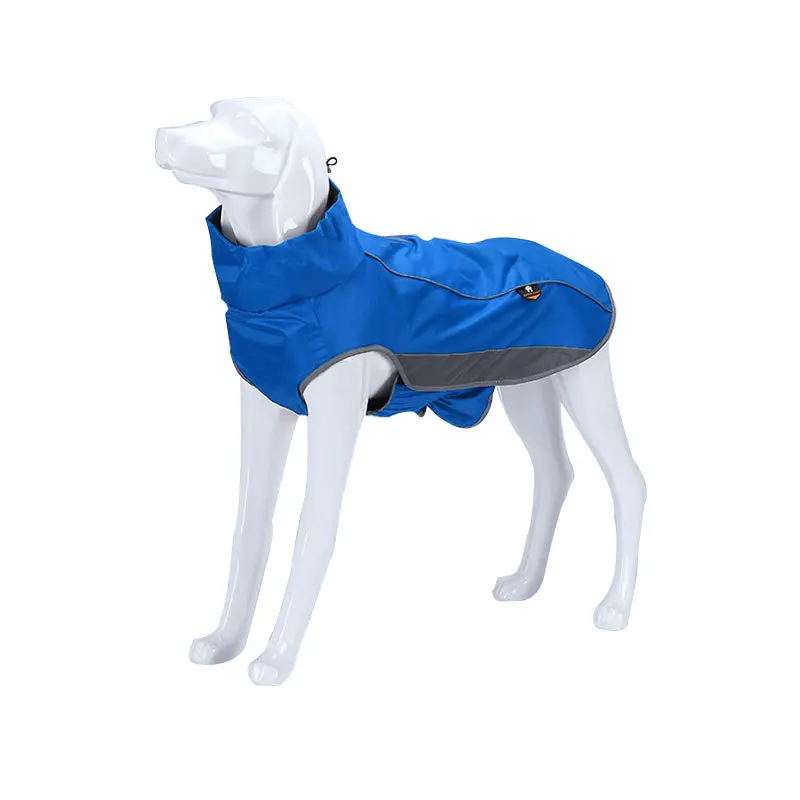 Autumn Winter Big Dog Clothes Warm Fleece Windproof Jacket for Medium Large Dogs Greyhound Weimaraner Pet Coat Clothing Outfit