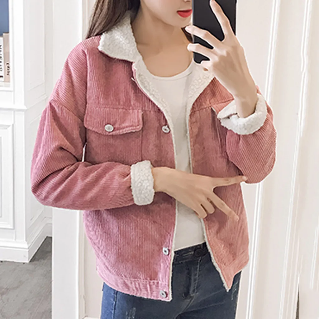 corduroy jean jacket womens