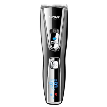 

Electric Hair Clipper LCD Display Hair Trimmer Salon Professional Clippers Oil Head Fine Adjustment Beard Shaver Trimer for Men