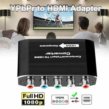 

YPbPr to HDMI Converter Supports 4K Video Audio Converter Adapter for DVD Xbox 360 PS2 to HDTV Monitor Computer converters