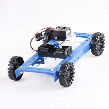 

Model Assembling Toys Diy Creative Production Four-wheel Drive Car 003/004 Material Package Hot!