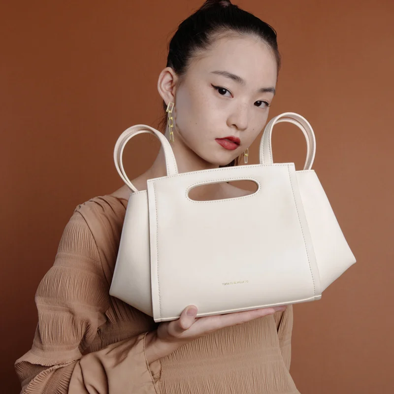 Женская кожаная сумка через плечо эксклюзивная для подмышек в Корейском стиле 2021