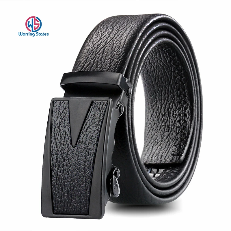 Warring States Designer Men's Belt Luxury High Qulity Leather Belts for