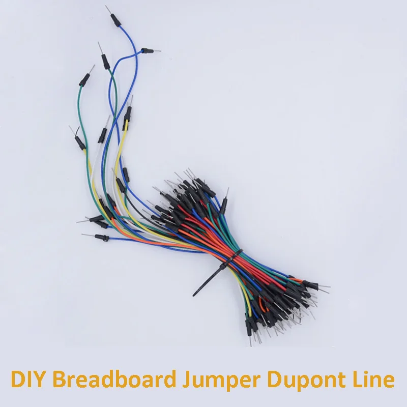 65pcs/Lot DIY Breadboard Dupont Line Jumper Multifunctional Experimental Board Connecting Wire For Electronic Production