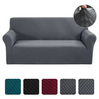 

Stretch Slipcovers Sectional Elastic Stretch Sofa Cover for Living Room Couch Cover L shape Armchair Cover Single/Two/Three Seat