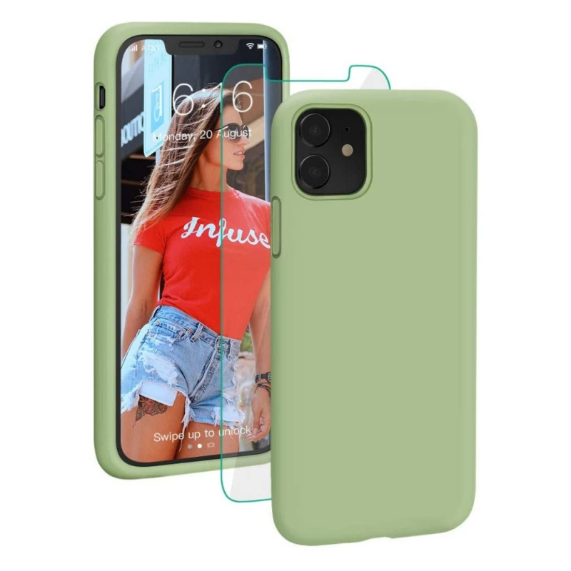 New Liquid Silicone Case For Iphone 12 Mini Pro