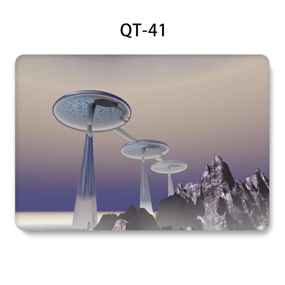 3D чехол для ноутбука MacBook Touch ID Air 13 Pro retina 11 12 15 для mac book New Pro 13 A2159 Сенсорная панель Жесткий Чехол для клавиатуры - Цвет: 41