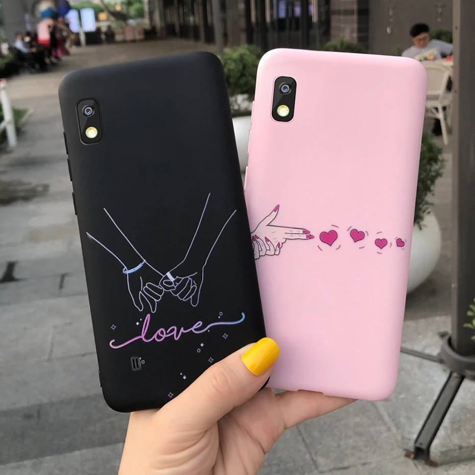 

For Samsung A10 Case Soft Silicone Candy Painted tpu Back Cover Phone Case on For Samsung Galaxy A10 SamsungA10 A 10 A105F Cases