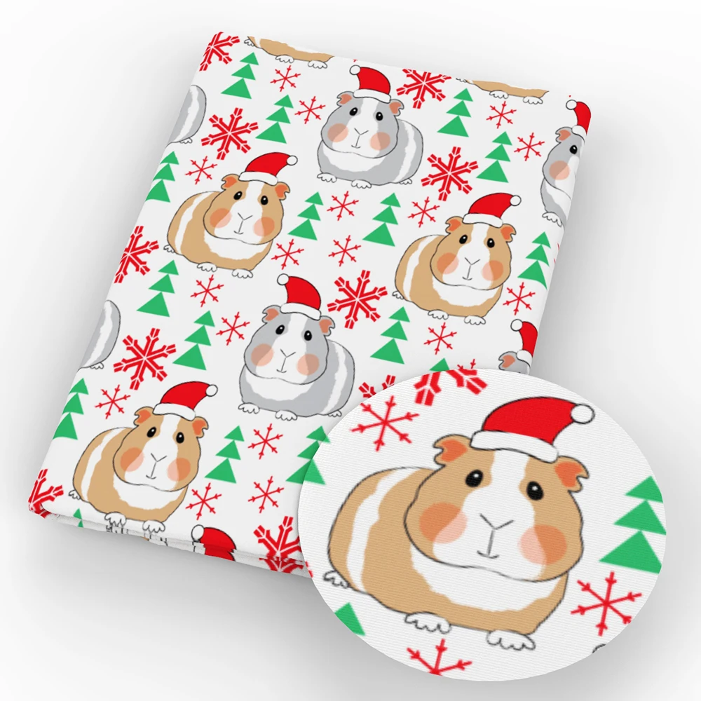David accessories Guinea Pig Polyester Cotton Fabric for Tissue Kids