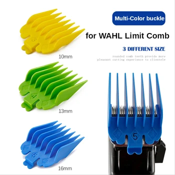 

3P/Sset For Wahl Universal Hair Clipper Limit Comb Guide Attachment Size Colorful Guide Sizes Comb 10mm/13mm/16mm G0526
