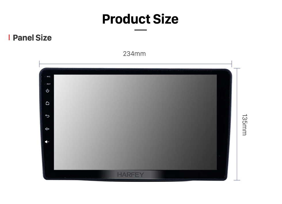 Best Harfey GPS Navigation Car Radio HD Touchscreen 9 inch Bluetooth for Hyundai Sorento 2013-2014 Android 8.1 support SWC Carplay 14