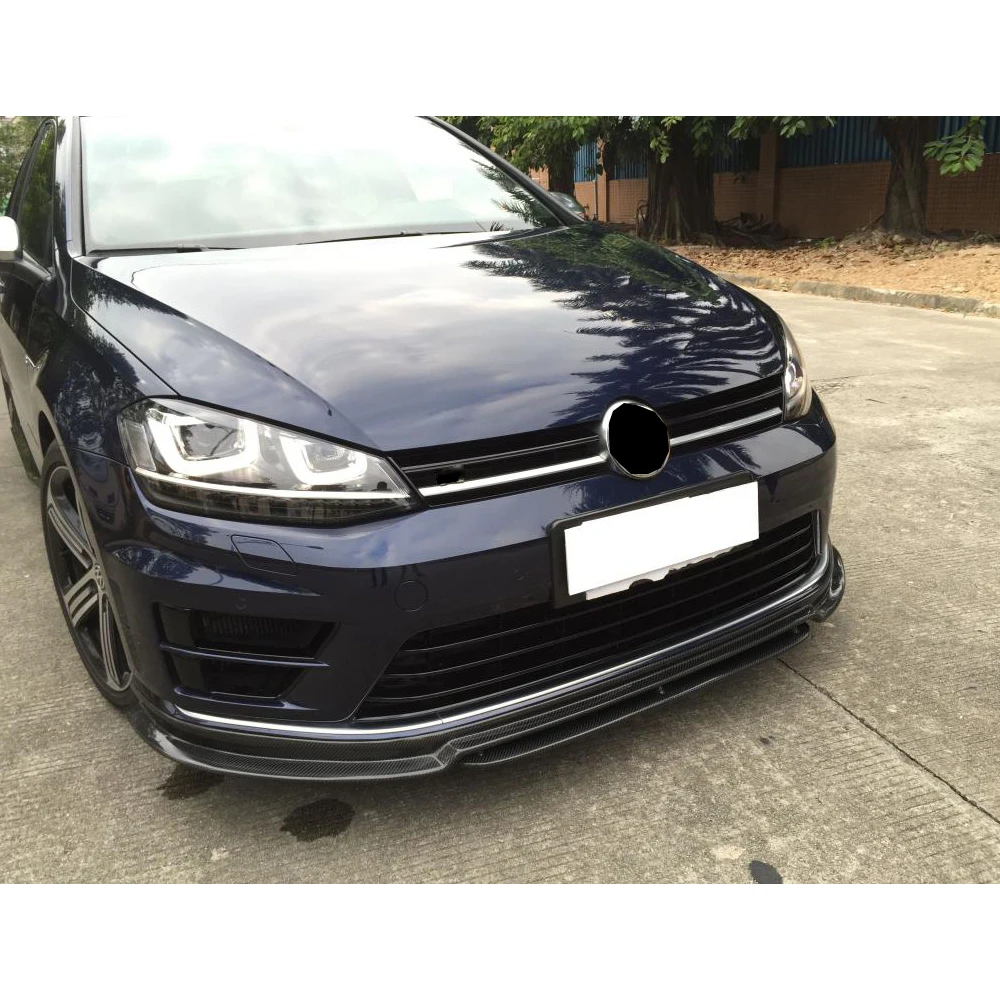 Передний бампер из углеродного волокна/ФАП спойлер разветвители для Volkswagen VW GOLF 7
