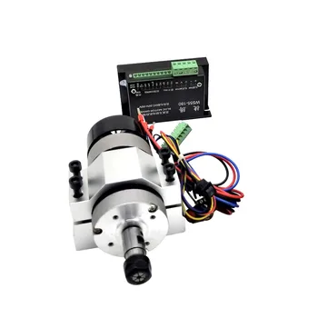 

400W 12000rpm ER11 Chuck CNC Brushless Spindle Motor with Driver Speed Controller and Engraving Machine Accessories Set