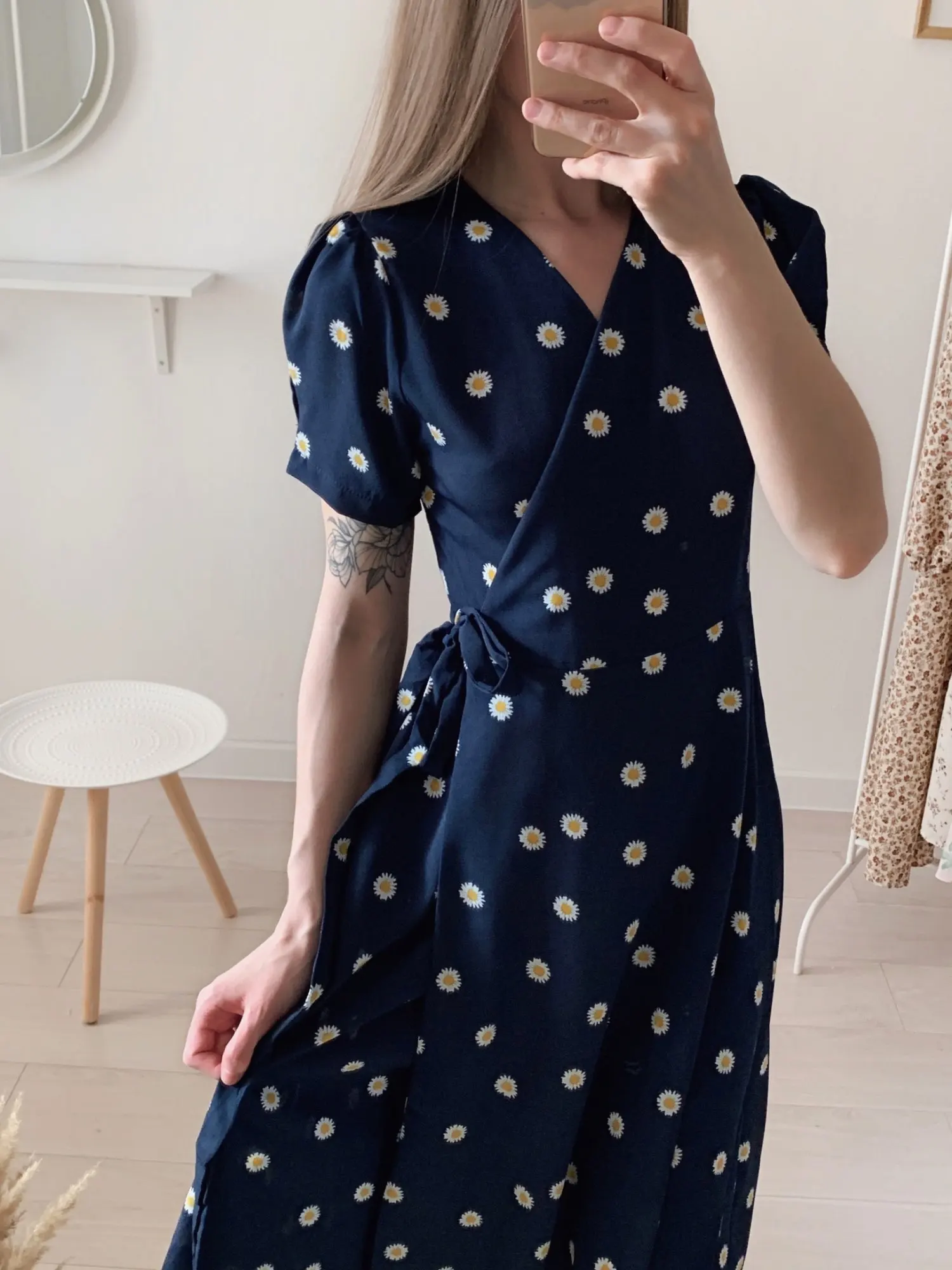 Женское платье с цветочным принтом Зеленое Длинное Вечернее винтажное в стиле